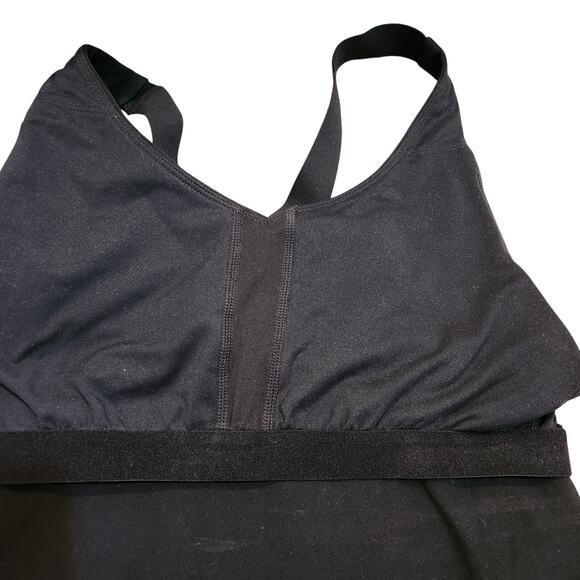 Prana Criss Cross Back Athletic Tank Top Removable Pads Black Size Small - Picture 7 of 10